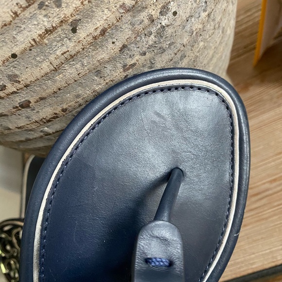 NWOB β’ Tory Burch Metal Miller Leather Sandals - Picture 10 of 16